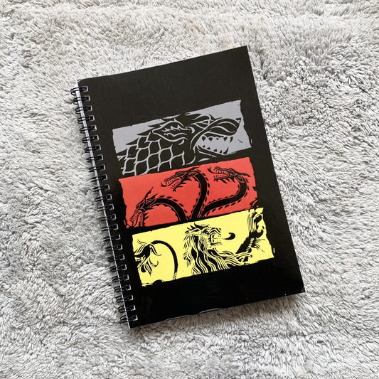 Softcover Wiro Notebook - Dragon