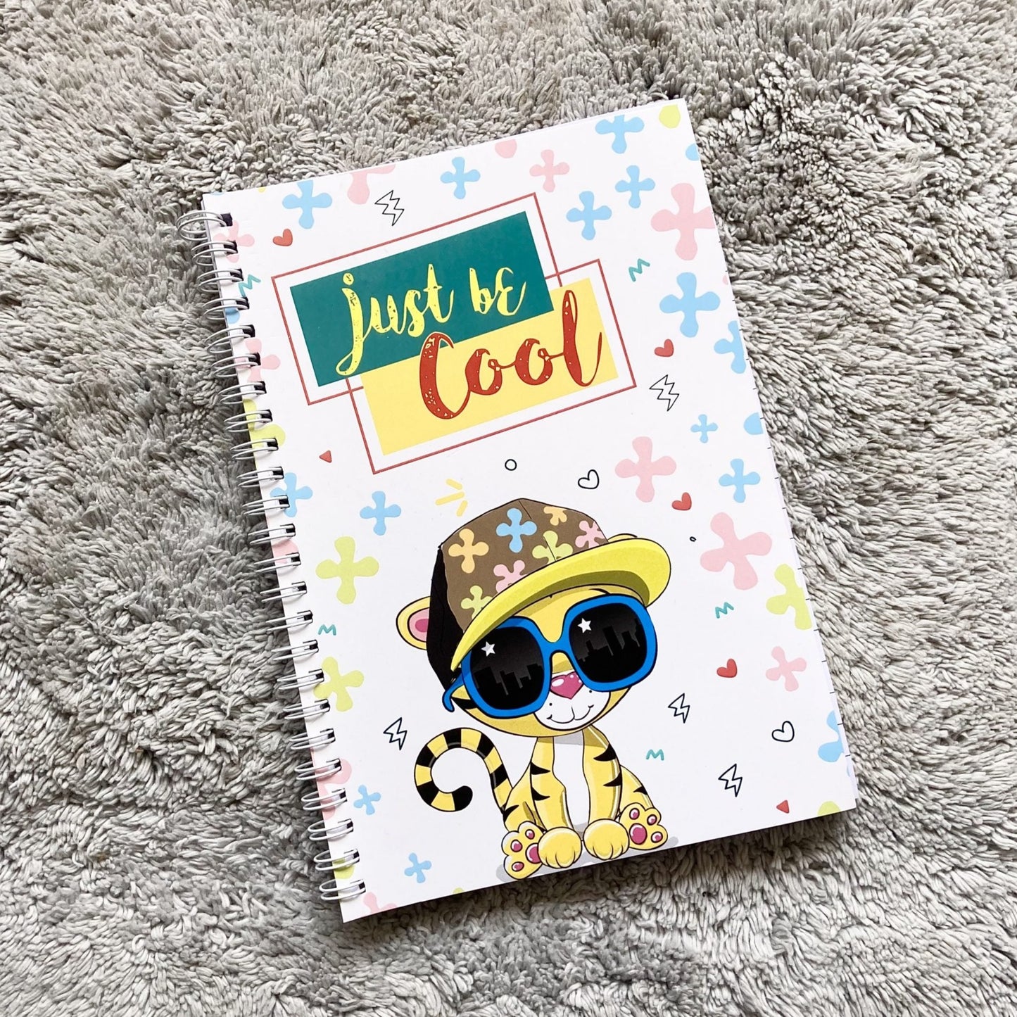 Softcover Wiro Notebook - Just be cool