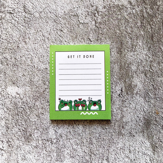 Notepad Kawaii - Green