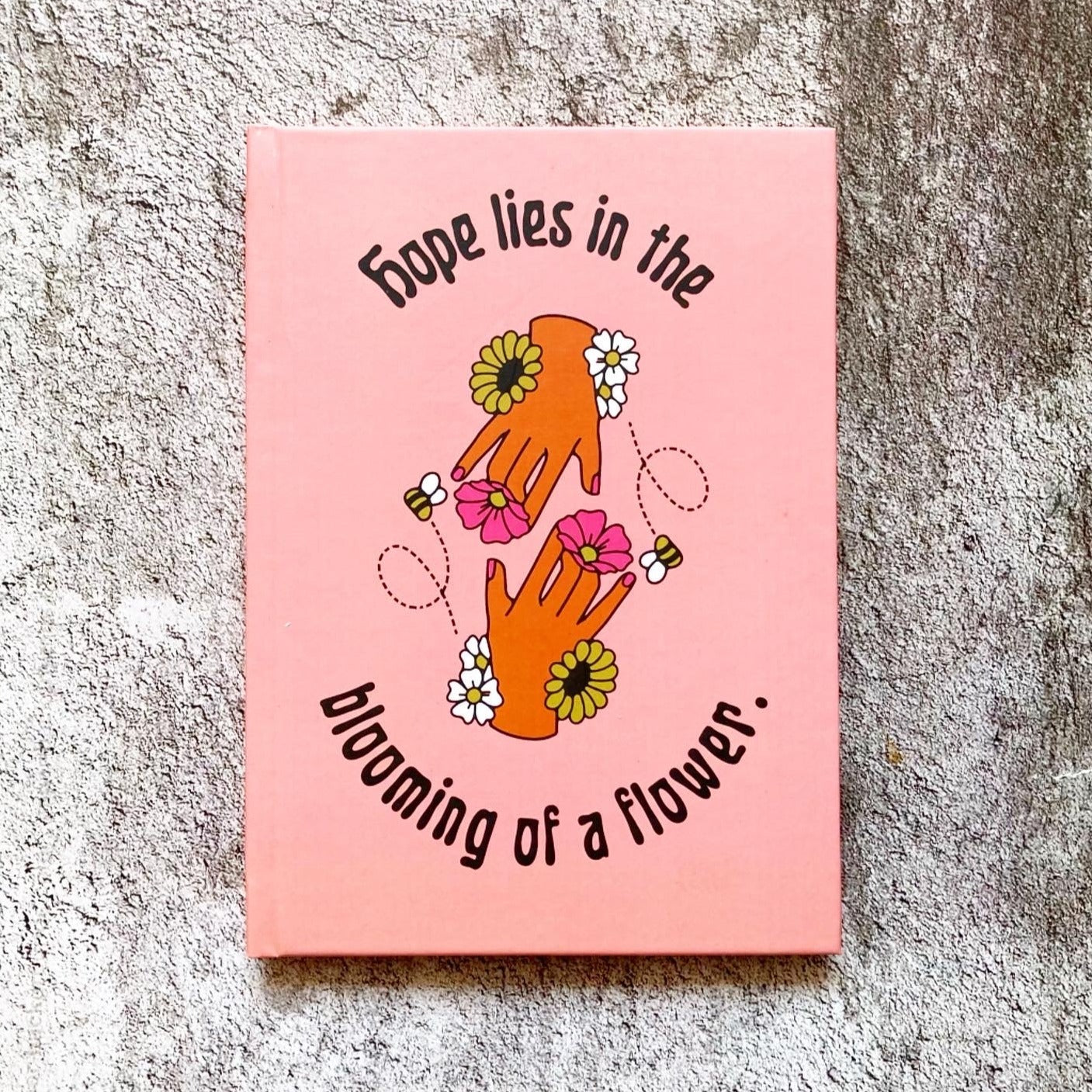 Hardcover Notebook - Good things take time | Ruled