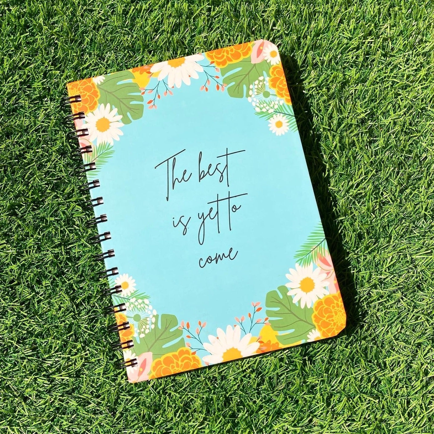 Hardcover Wiro Notebook - Best is yet to come 250 Pages