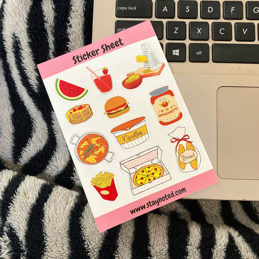 Sticker Sheet - Foodie