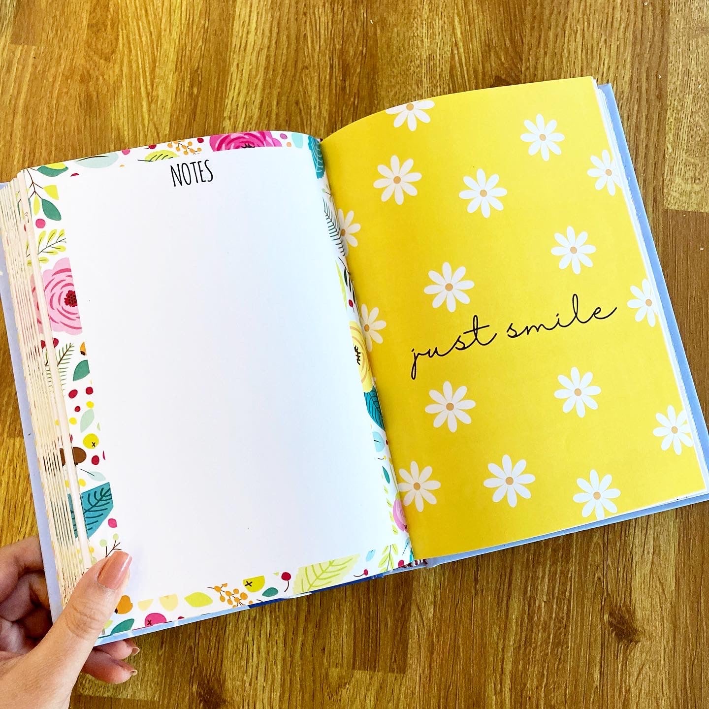 Undated Annual Planner - Floral Escape
