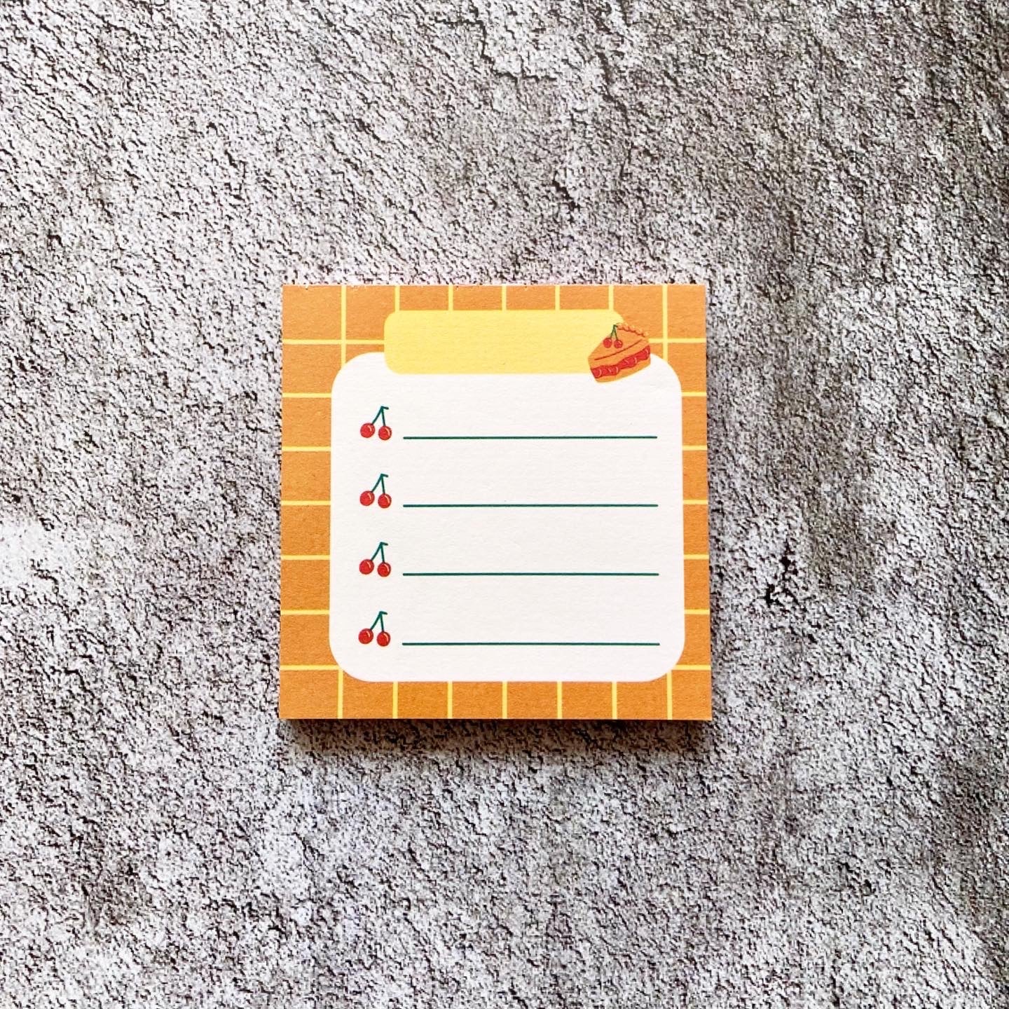 Mini Notepad - Cherry