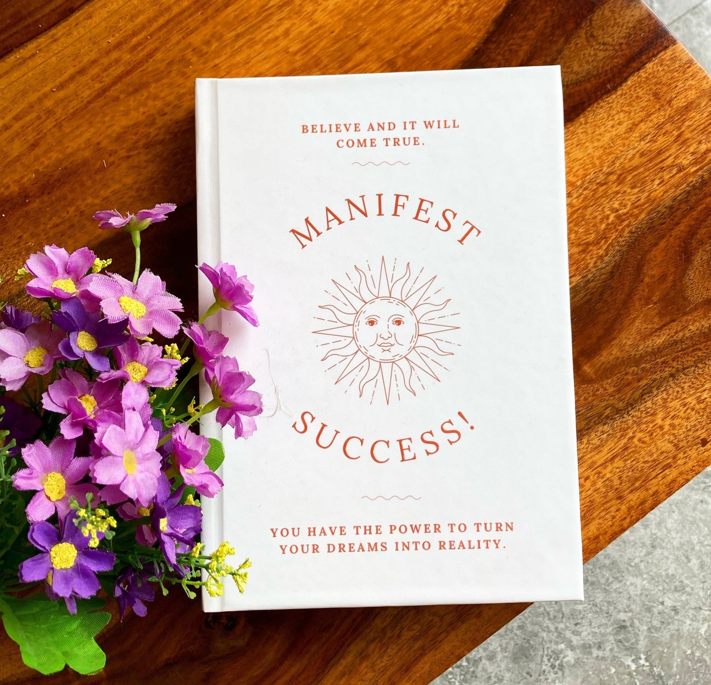 Manifestation Journal - Believe and it will come true | FREE Tote Bag, Posters & Stickers