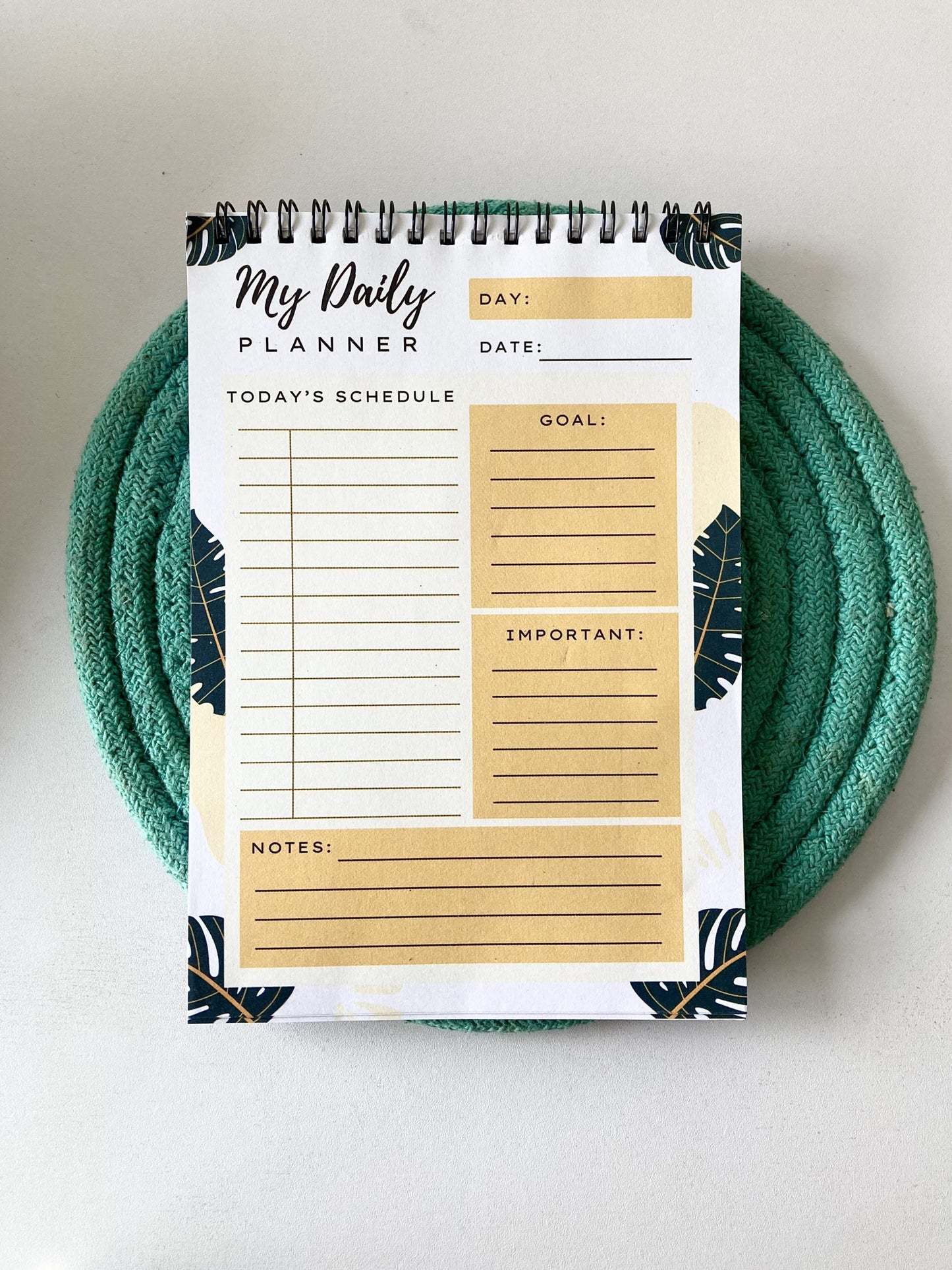 Daily Planner - Leaf