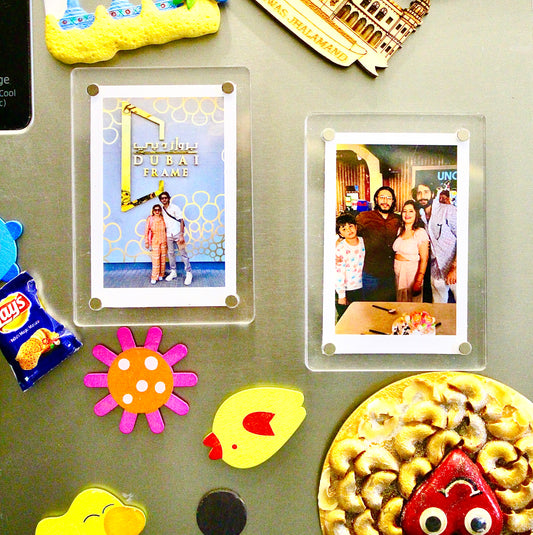 Personalized Photo Polaroid Fridge Magnet