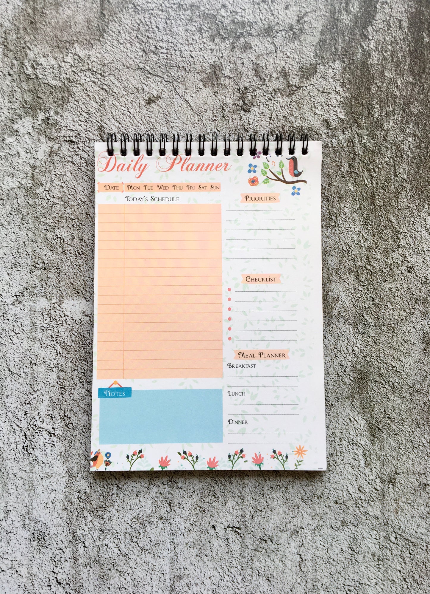Daily Planner - Birdie