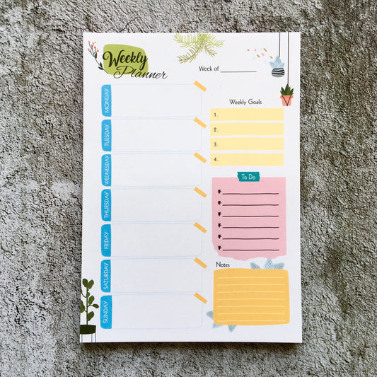 Weekly Planner - Botanical