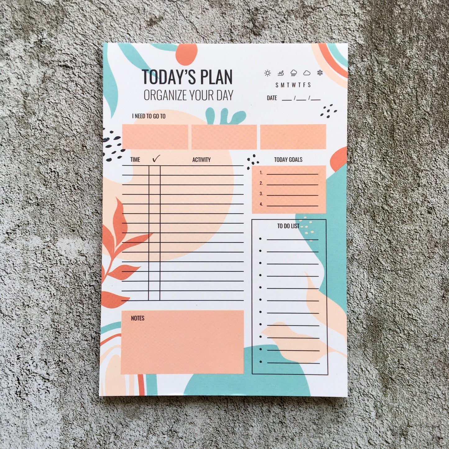 Daily Planner - Today's Plan