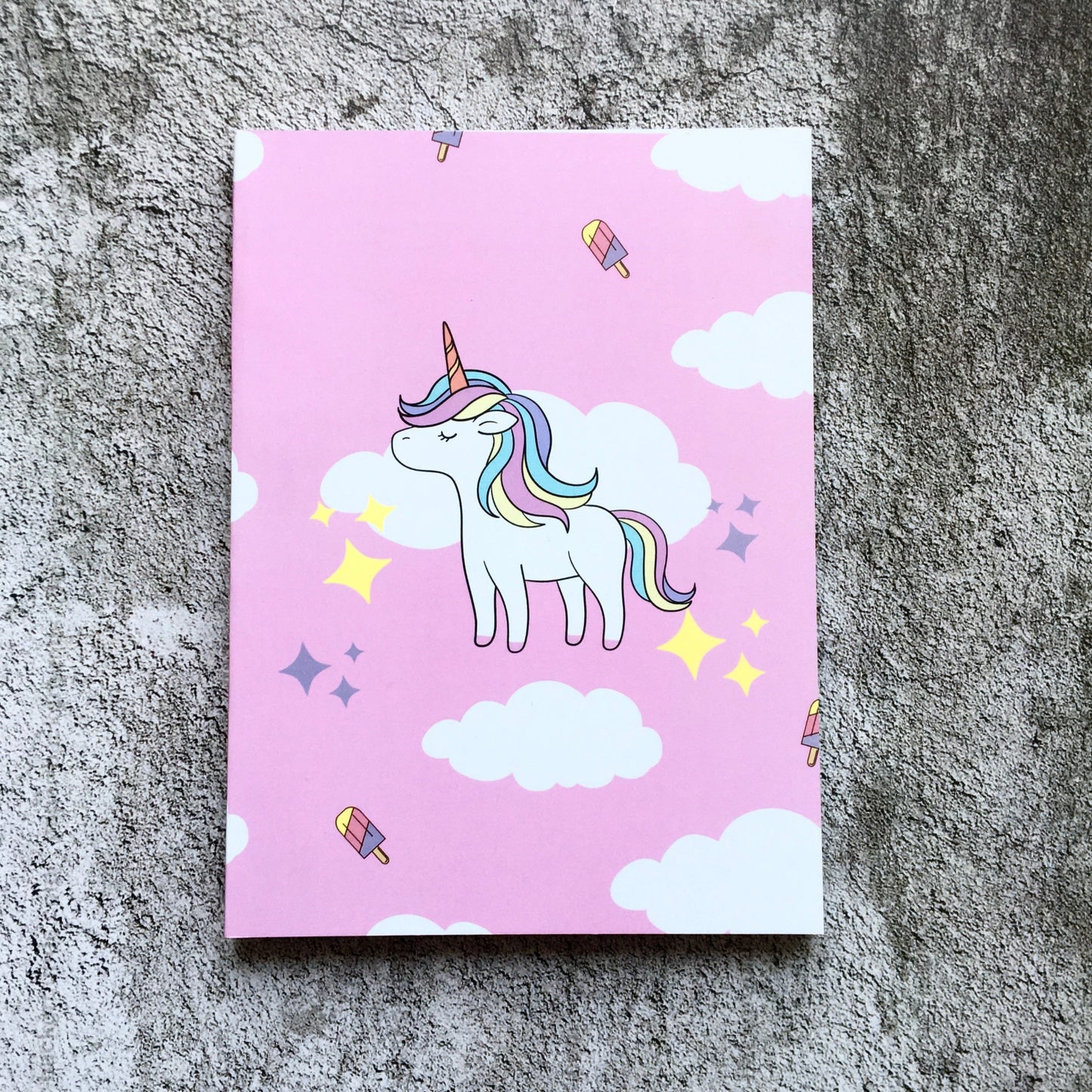 Softcover Notebook - Unicorn