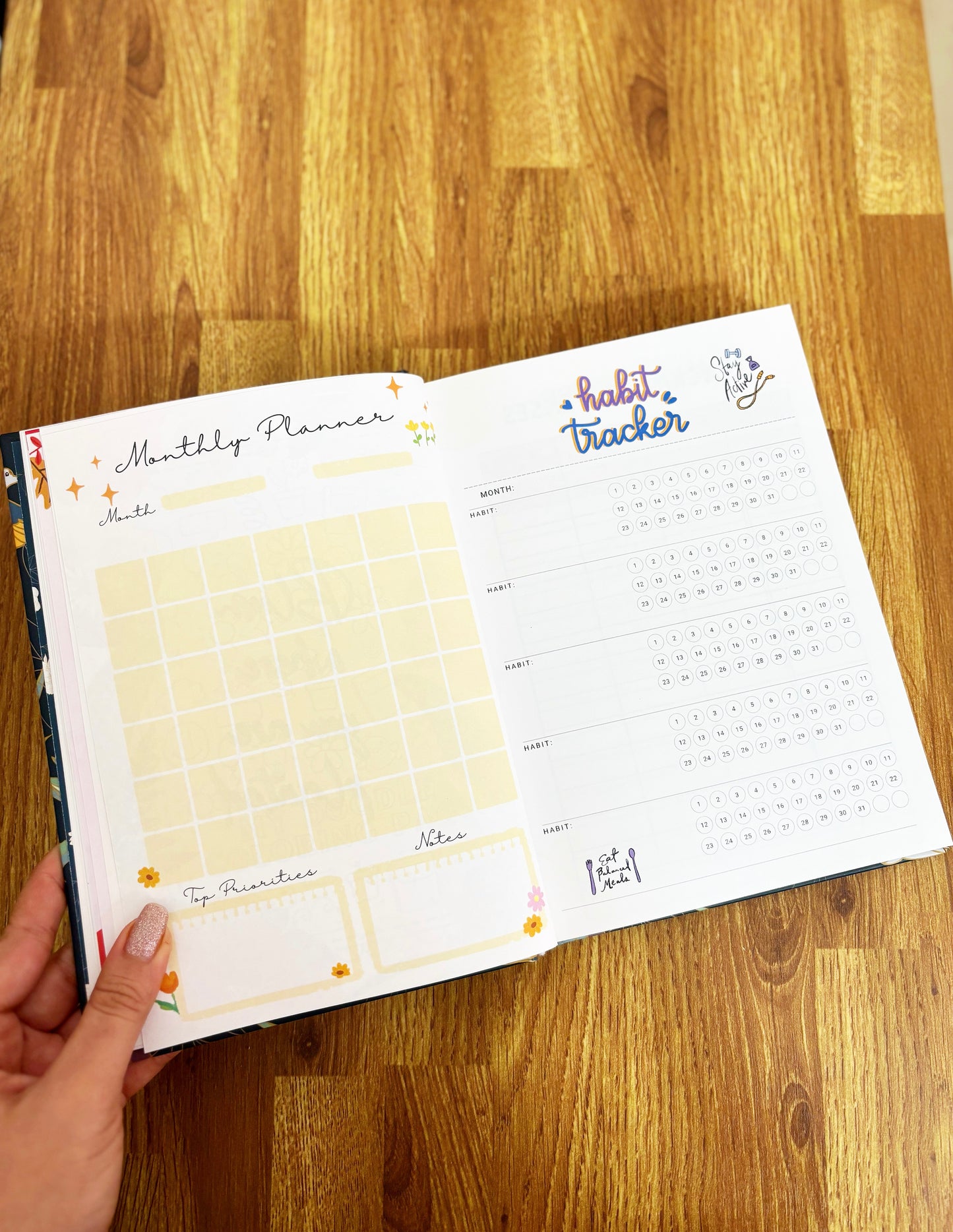 Annual Planner Bundle - Bloom | Personalized
