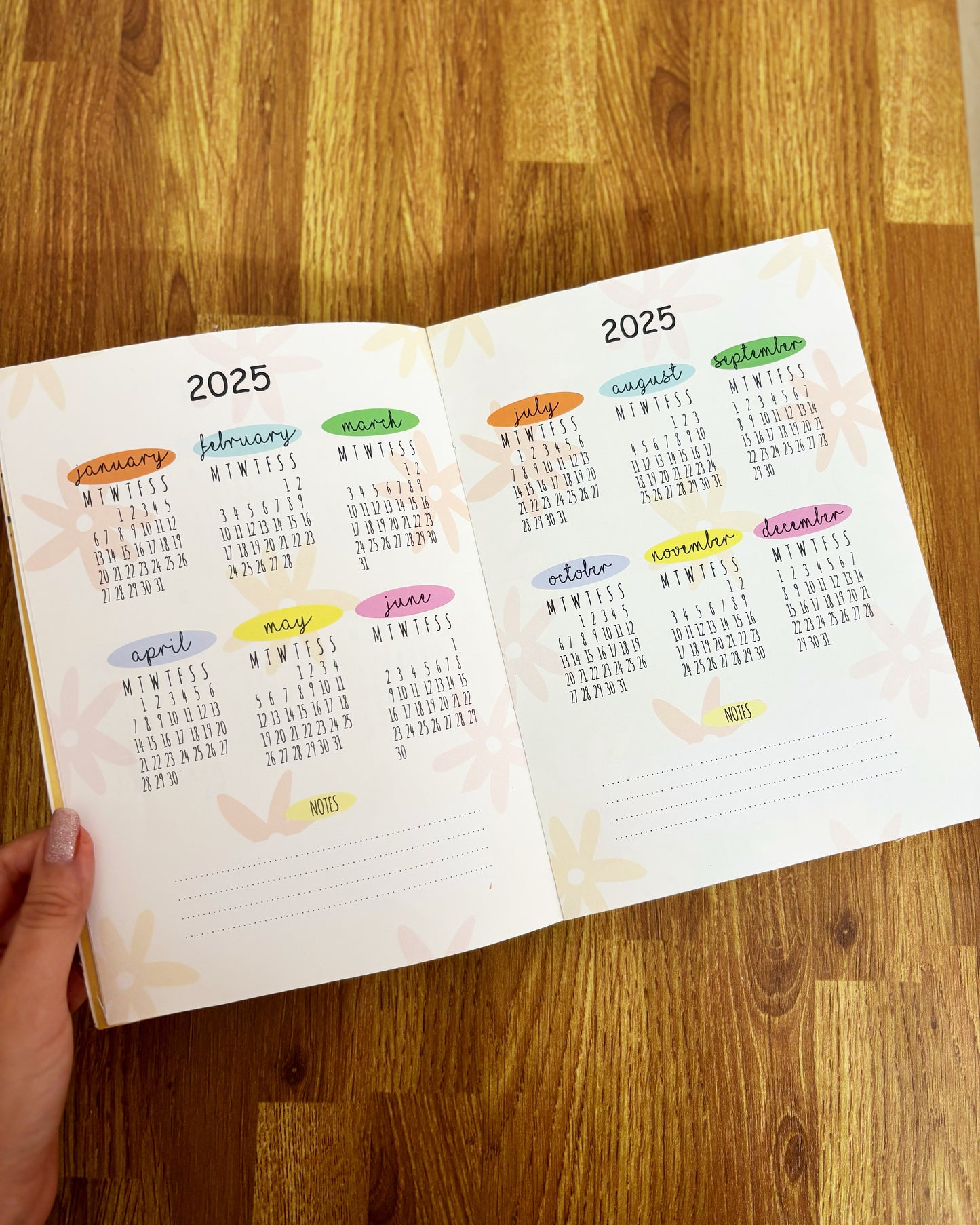 Annual Planner Bundle - Floral Escape | Personalized