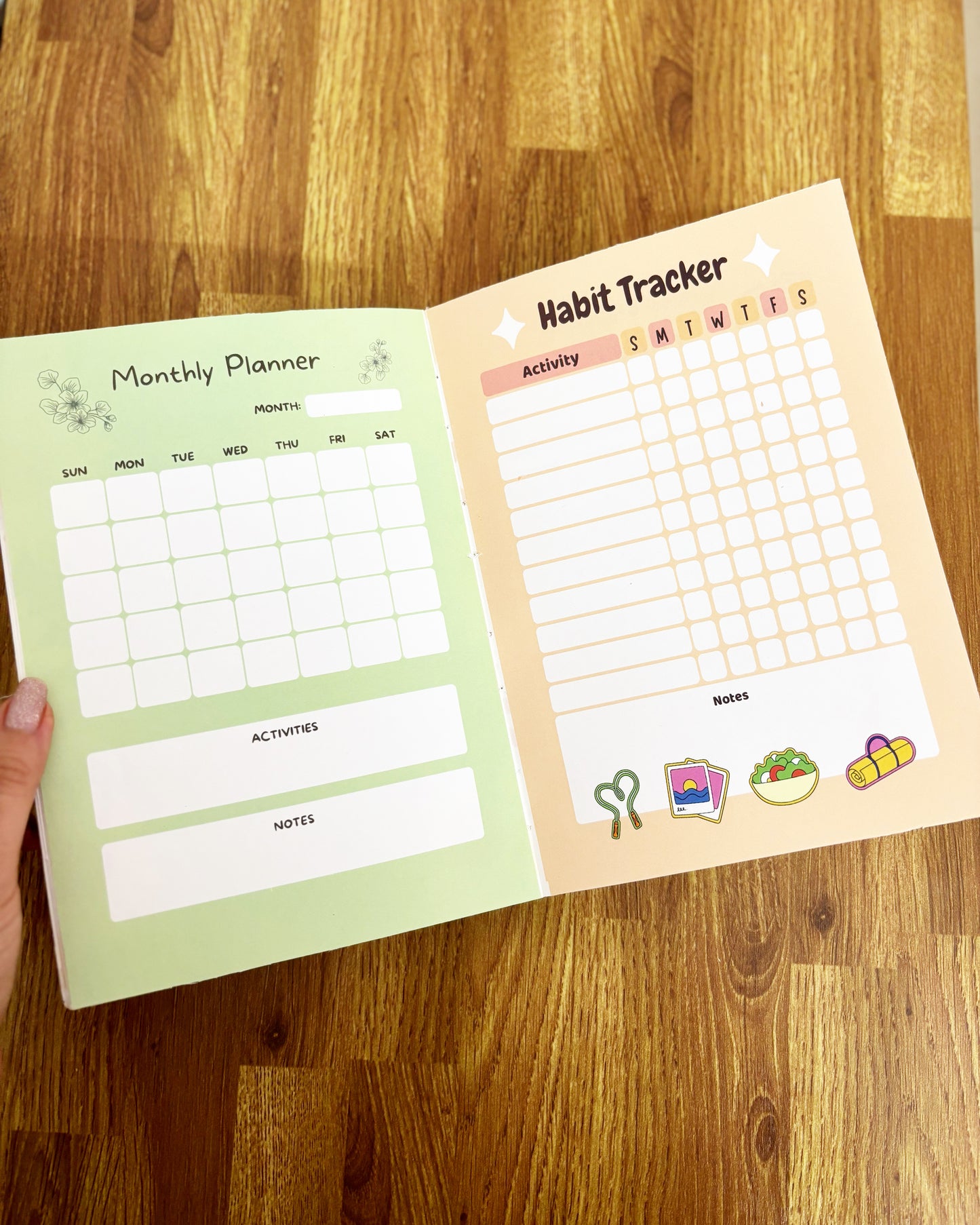 Annual Planner Bundle - Floral Escape | Personalized