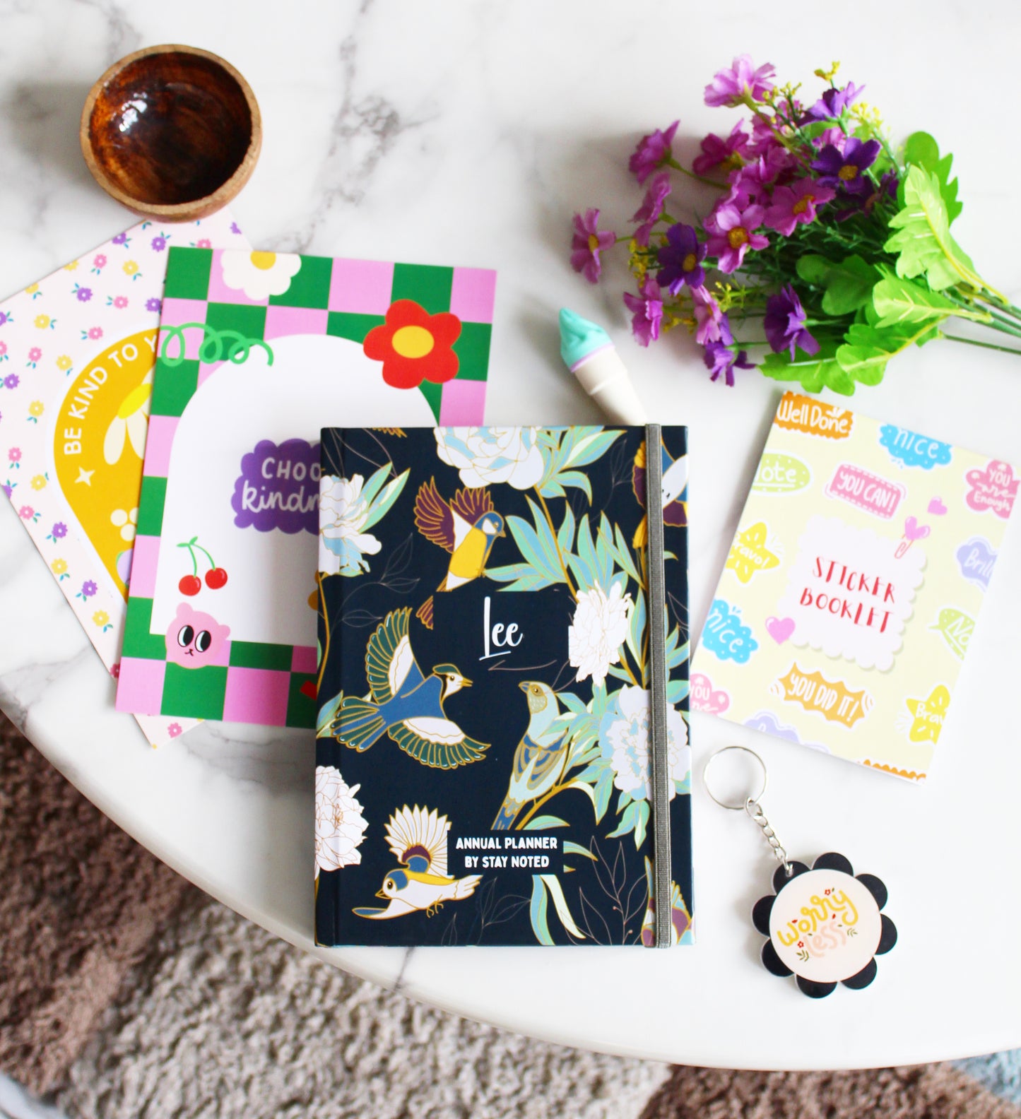 Annual Planner Bundle - Birdie | Personalized