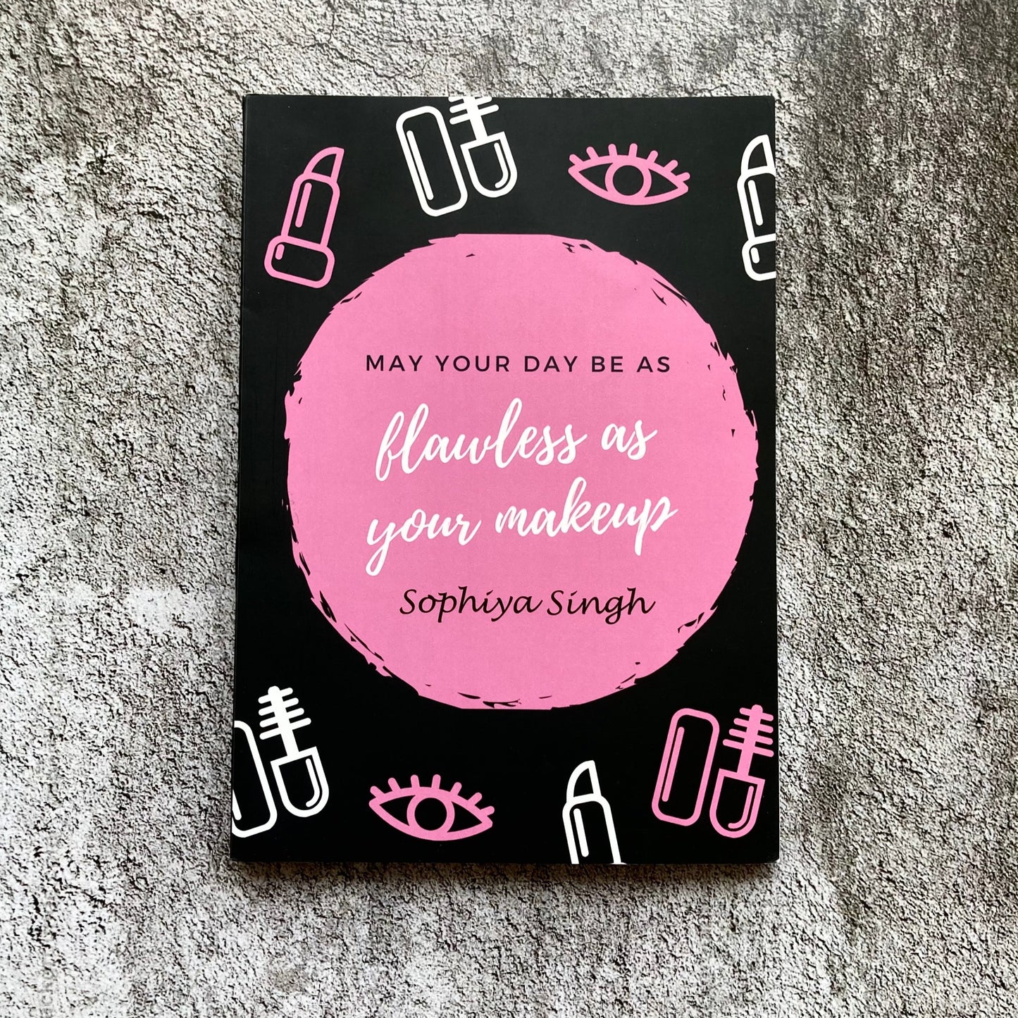 Personalized Hardcover Notebook - Makeup