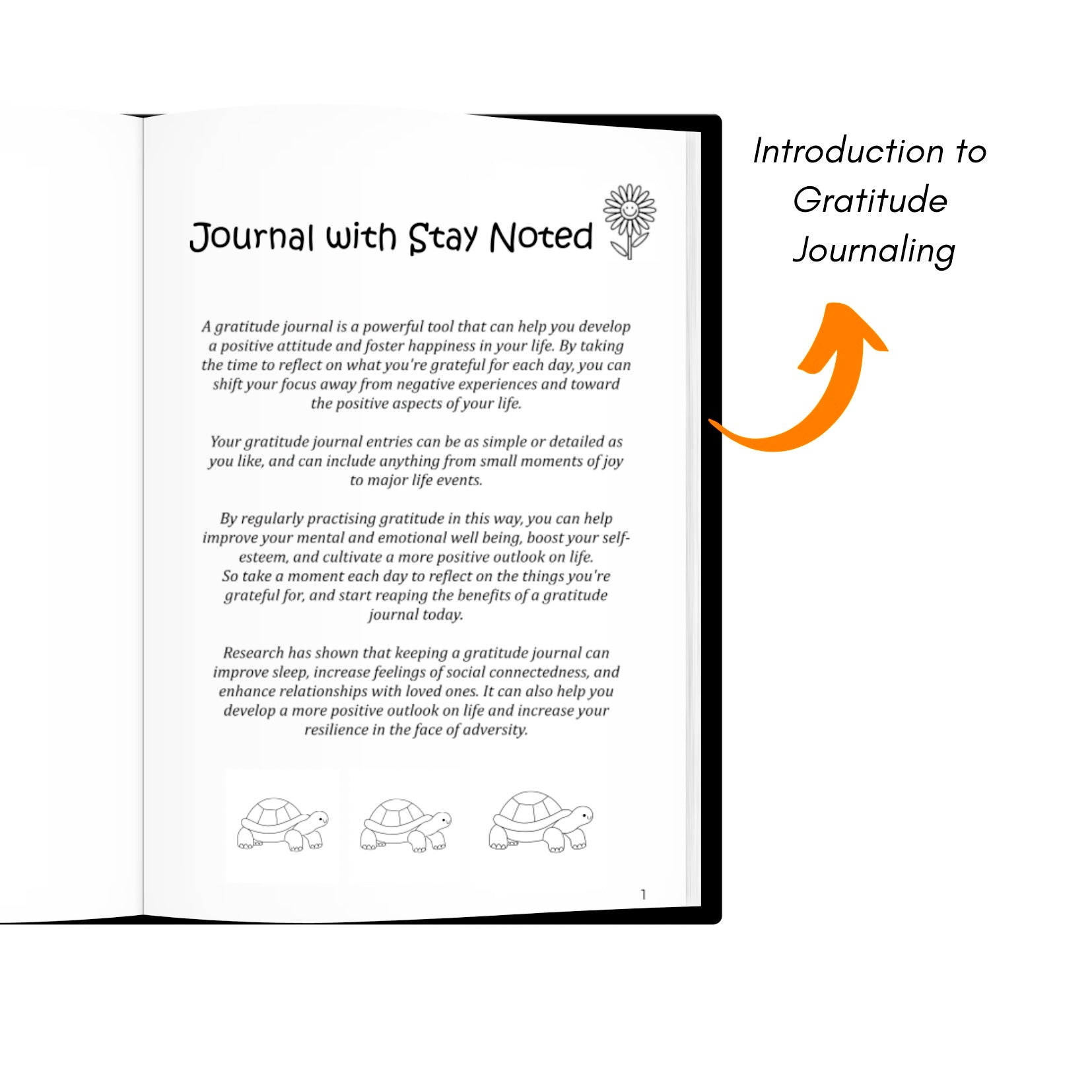 Prompts for Gratitude Journal