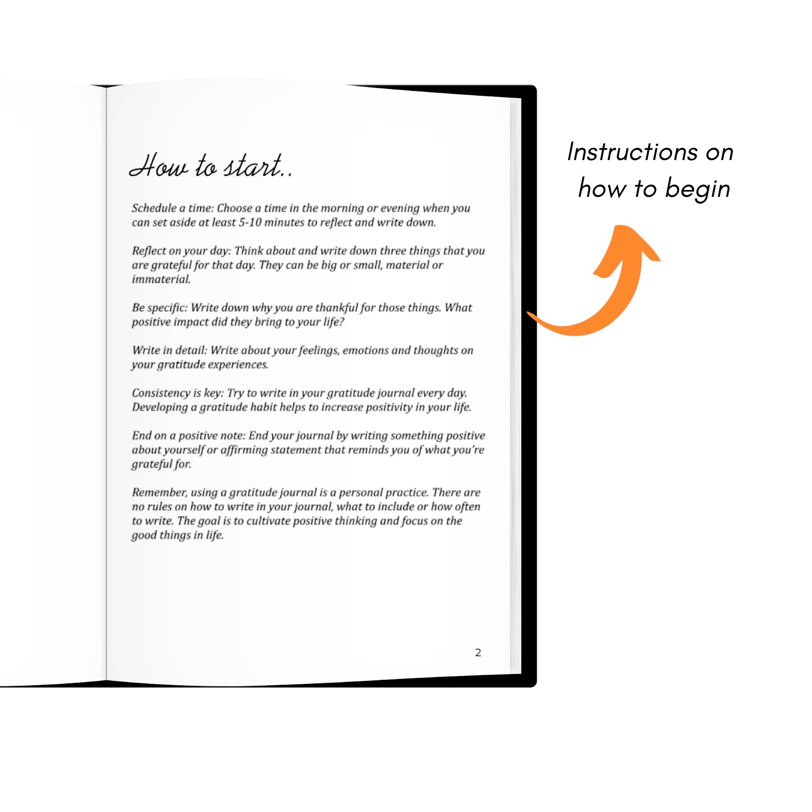 Prompts for Gratitude Journal