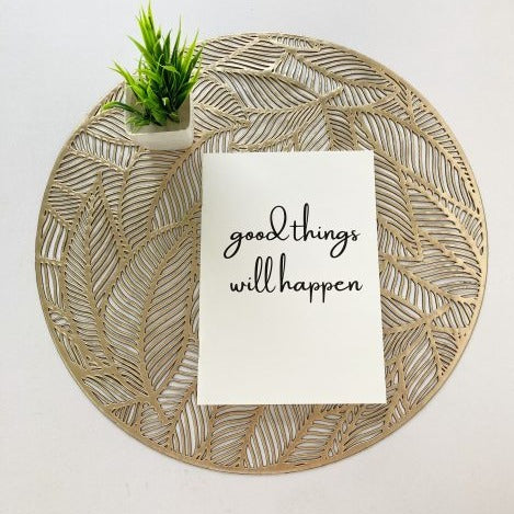 Softcover  Notebook - Good things will happen