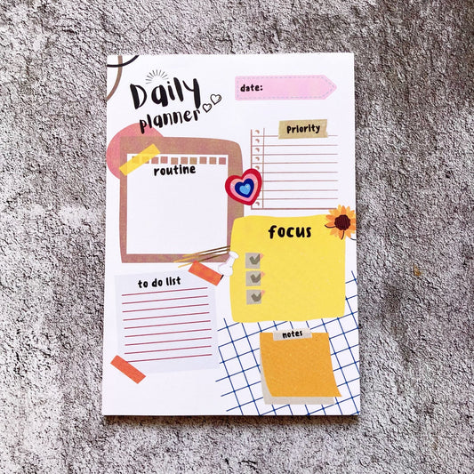 Daily Planner - Bright Sunflower