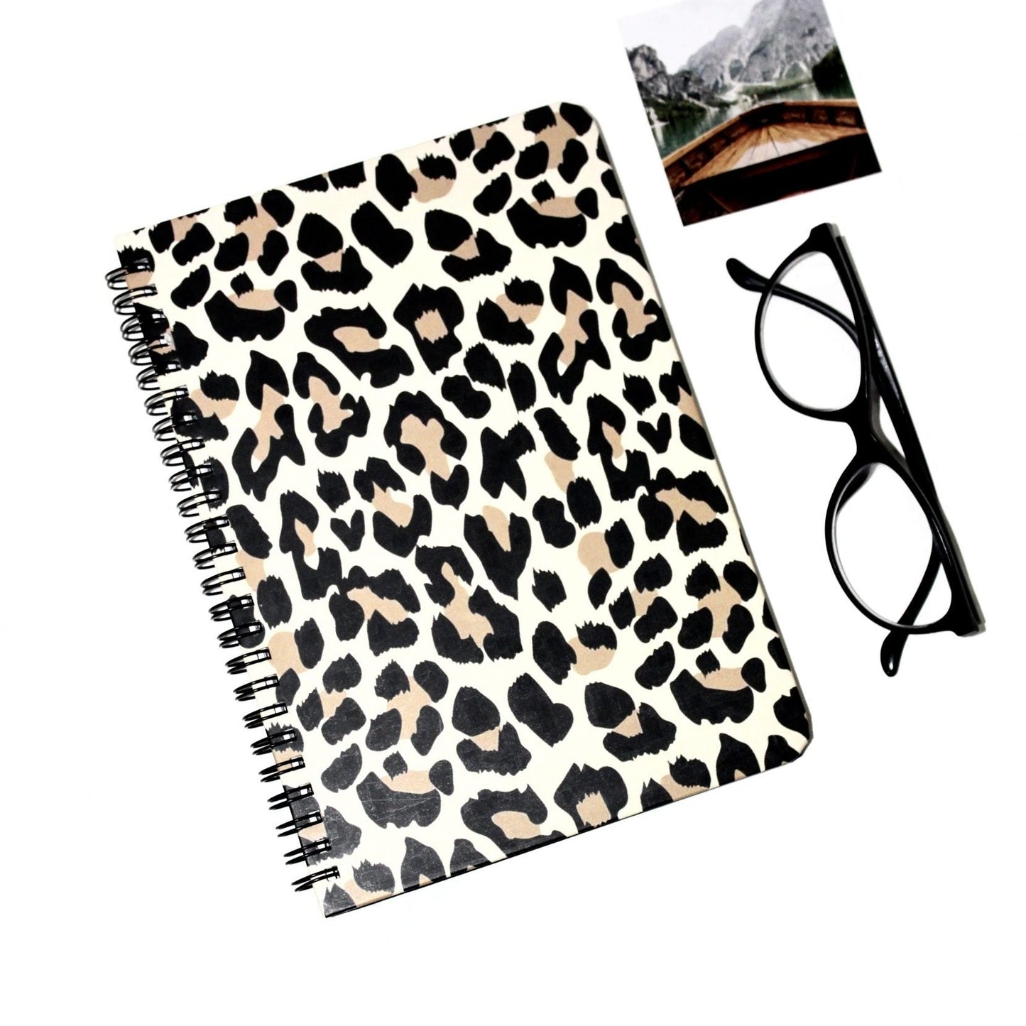 Hardcover Wiro Notebook - Animal Print