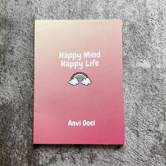 Personalized Softcover Notebook - Happy Mind Happy Life