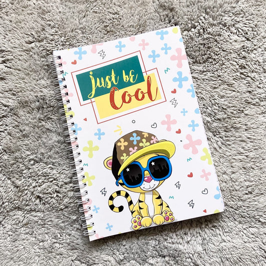Softcover Wiro Notebook - Just be cool