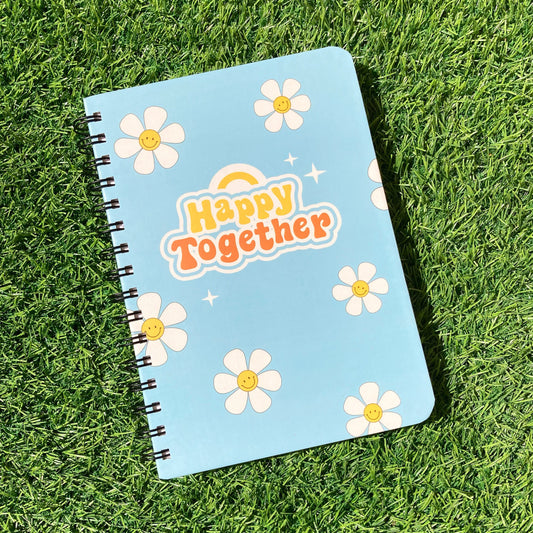Hardcover Wiro Notebook - Happy together 250 Pages