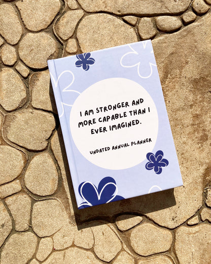 Undated Annual Planner - I am stronger