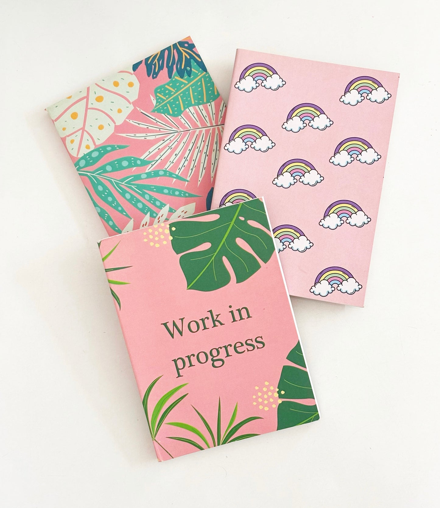 Pack of 3 Pocket Notebooks - Pink Delight