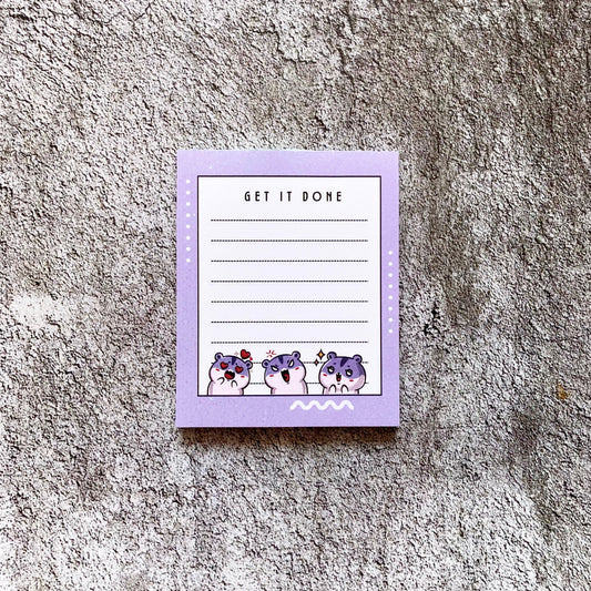 Notepad Kawaii - Purple