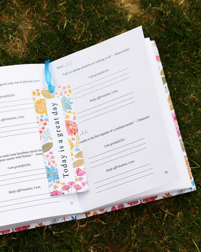 Gratitude Journal - Blooming Bright | Freebies Included