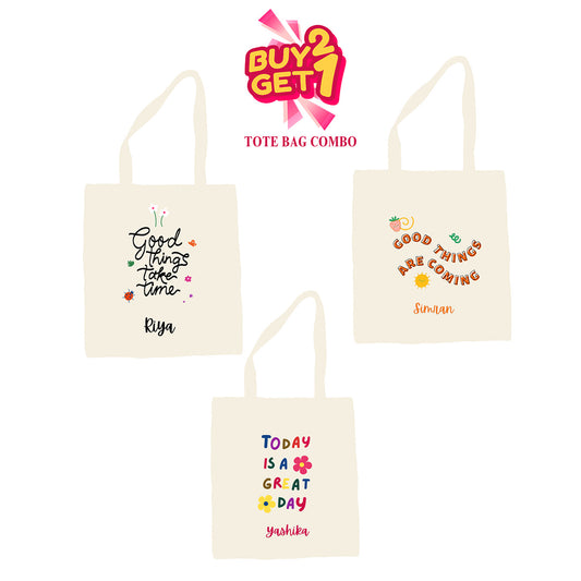 Buy 2 Get 1 Tote Bag Free