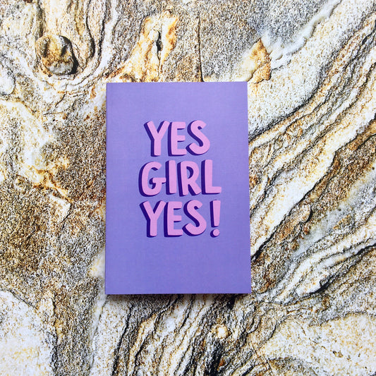 A6 Pocket Notebook - Yes girl yes