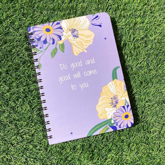 Hardcover Wiro Notebook - Do good 250 Pages