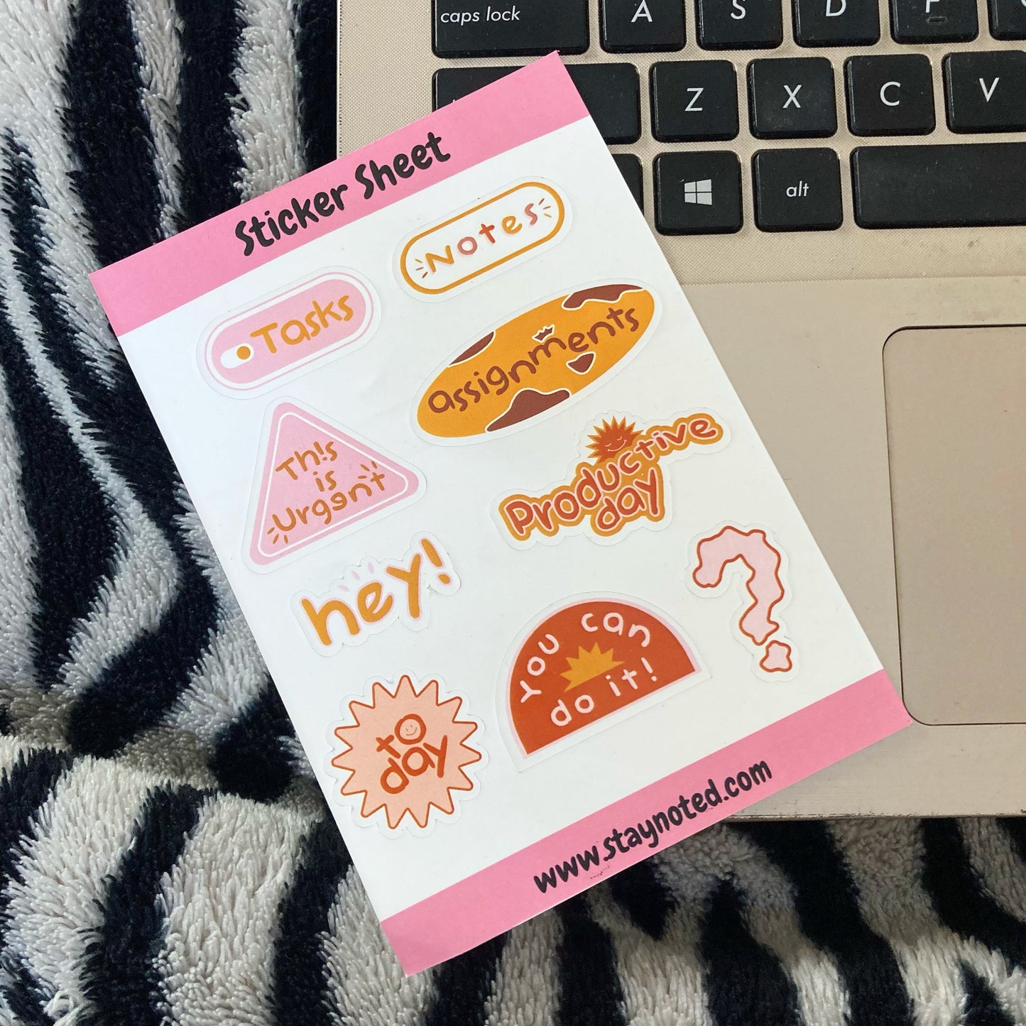 Sticker Sheet - Notebook Edition