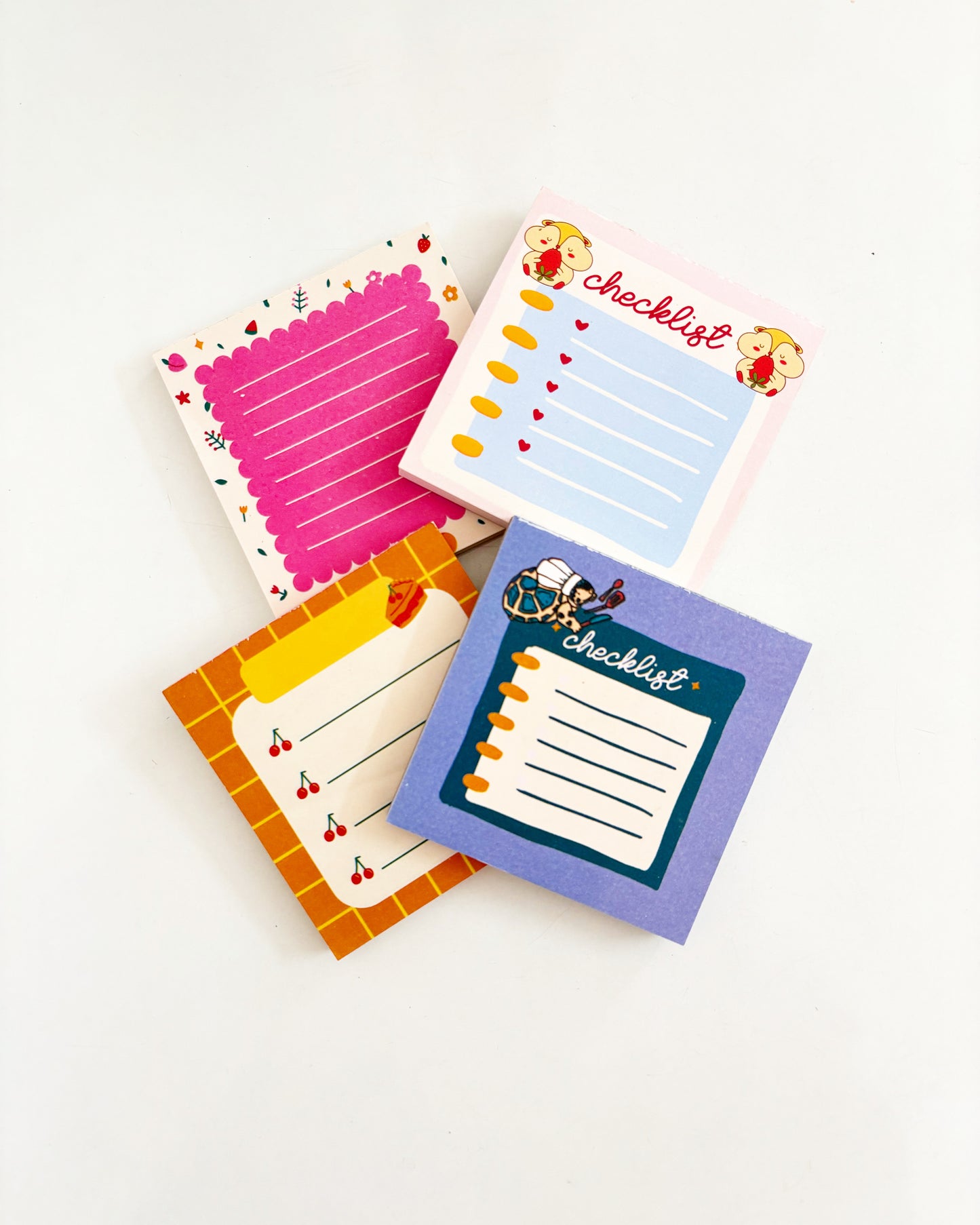 Pack of 4 Mini Memo Pads