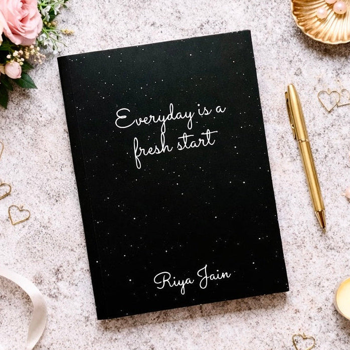 Personalized Notebook - Everyday is a fresh start