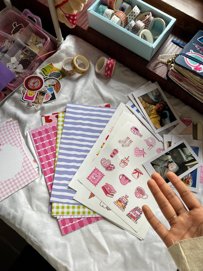 Junk Journaling Kit - A little box of Happiness
