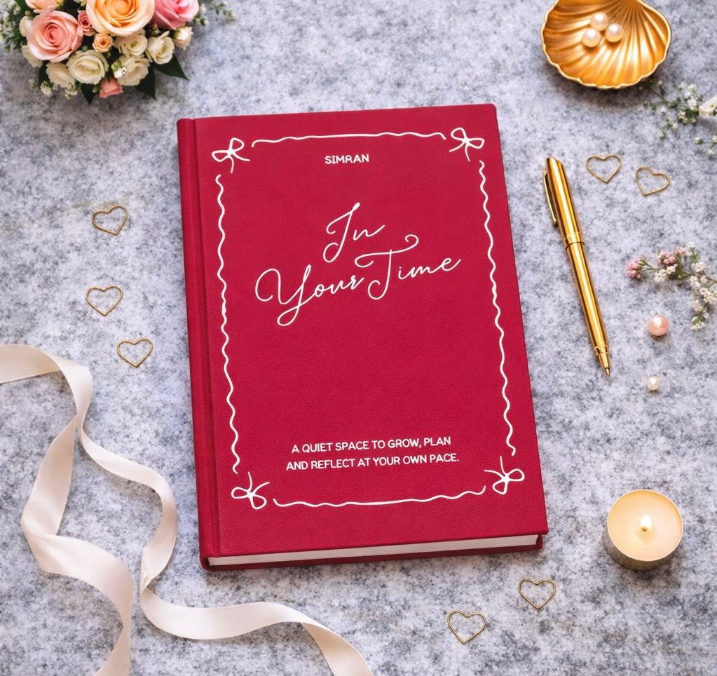 Personalized Hardcover Notebook -In your time