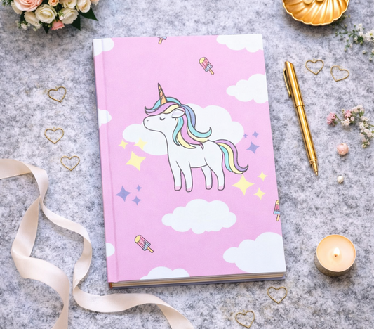 Softcover  Notebook - Unicorn