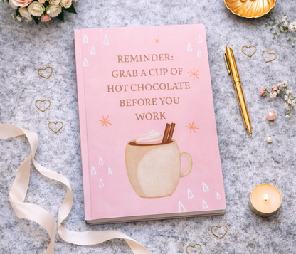 Softcover  Notebook - Hot Chocolate