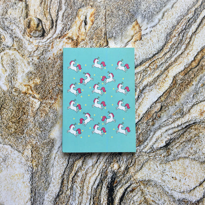 A6 Pocket Notebook - Unicorn