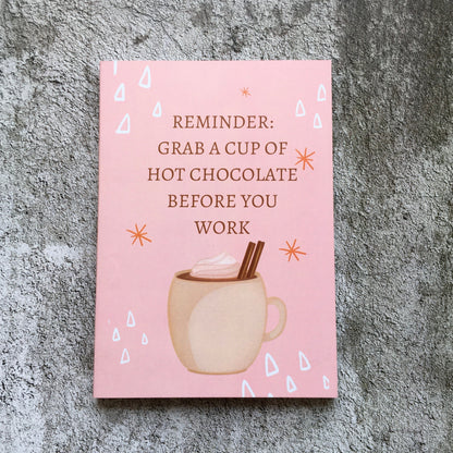 Softcover  Notebook - Hot Chocolate