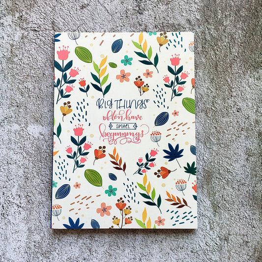 Softcover  Notebook - Big things
