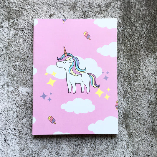 Softcover  Notebook - Unicorn