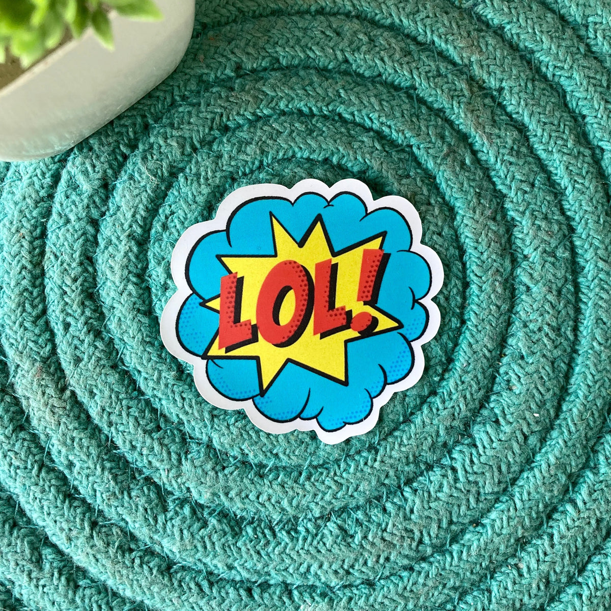 Lol Text Sticker Sticker - Lol – Stay Noted Creations Private Limited