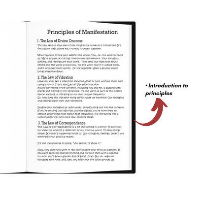 Manifestation Journal -  Premium Gold Foiling | FREE Tote Bag, Posters & Stickers