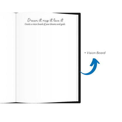 Daily Journal - Blue with Premium Gold Foiling | FREE Keychain, Posters & Stickers