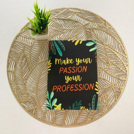 Softcover  Notebook - Make your passion
